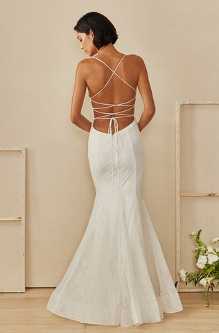 Spaghetti Strap Bicici & Coty Bridal Gowns – BICICI & COTY